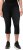 Ulla Popken Sienna Stretch Denim Capris Black - Jeans & Pantaloni Donna Taglie Comode – Plus Size - 