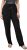 Ulla Popken Speckled Crepe Pull On Pants Black - Jeans & Pantaloni Donna Taglie Comode – Plus Size - Jeans e Pantaloni Donna, EU 42-70