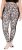 Ulla Popken Leopard Print Quick Drying Leggings Black - Jeans & Pantaloni Donna Taglie Comode – Plus Size - 