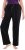 Ulla Popken Fleece Loungewear Pants Black - Jeans & Pantaloni Donna Taglie Comode – Plus Size - 