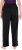 Ulla Popken Fleece Loungewear Pants Black - Jeans & Pantaloni Donna Taglie Comode – Plus Size - 