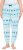Ulla Popken Alpine Striped Plush Loungewear Pants Blue - Jeans & Pantaloni Donna Taglie Comode – Plus Size - 