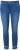 Ulla Popken Double Fringe Hem Stretch Fit Jeans Denim Blue - Jeans & Pantaloni Donna Taglie Comode – Plus Size - 