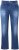 Ulla Popken Tapered Leg Lightly Distressed Jeans Denim Blue - Jeans & Pantaloni Donna Taglie Comode – Plus Size - 