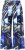 Ulla Popken Blue Stroke Wide Leg Palazzo Pants - Jeans & Pantaloni Donna Taglie Comode – Plus Size - 