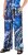 Ulla Popken Blue Stroke Wide Leg Palazzo Pants - Jeans & Pantaloni Donna Taglie Comode – Plus Size - 