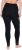 Ulla Popken Lace Trim Leggings Black - Jeans & Pantaloni Donna Taglie Comode – Plus Size - 