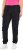 Ulla Popken Elastic Hem Stretch Fit Cargo Pants Black - Jeans & Pantaloni Donna Taglie Comode – Plus Size - Jeans e Pantaloni Donna, EU 42-70