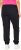 Ulla Popken Elastic Hem Stretch Fit Cargo Pants Black - Jeans & Pantaloni Donna Taglie Comode – Plus Size - Jeans e Pantaloni Donna, EU 42-70