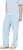 Ulla Popken Seersucker Elastic Waist Pants Blue - Jeans & Pantaloni Donna Taglie Comode – Plus Size - 
