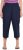 Ulla Popken Stretch Fit Paper Bag Culottes Navy - Jeans & Pantaloni Donna Taglie Comode – Plus Size - 