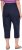 Ulla Popken Stretch Fit Paper Bag Culottes Navy - Jeans & Pantaloni Donna Taglie Comode – Plus Size - 