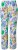 Ulla Popken Italy Print Elastic Waist Pants White - Jeans & Pantaloni Donna Taglie Comode – Plus Size - Jeans e Pantaloni Donna, EU 42-70