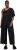 Ulla Popken Asymmetric Lace Panel Jumpsuit Black - Jeans & Pantaloni Donna Taglie Comode – Plus Size - Jeans e Pantaloni Donna, EU 42-70
