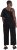 Ulla Popken Asymmetric Lace Panel Jumpsuit Black - Jeans & Pantaloni Donna Taglie Comode – Plus Size - Jeans e Pantaloni Donna, EU 42-70