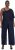 Ulla Popken Asymmetric Lace Panel Jumpsuit Navy - Jeans & Pantaloni Donna Taglie Comode – Plus Size - 