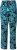 Ulla Popken Tropical Leaf Print Elastic Waist Pants Blue - Jeans & Pantaloni Donna Taglie Comode – Plus Size - 