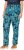 Ulla Popken Tropical Leaf Print Elastic Waist Pants Blue - Jeans & Pantaloni Donna Taglie Comode – Plus Size - 