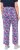 Ulla Popken Seashell Print Elastic Waist Pants Blue - Jeans & Pantaloni Donna Taglie Comode – Plus Size - 