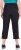 Ulla Popken Ultra Light Triple Function Cropped Softshell Pants Black - Jeans & Pantaloni Donna Taglie Comode – Plus Size - Jeans e Pantaloni Donna, EU 42-70