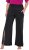 Ulla Popken Split Leg Uv Protective Pants Black - Jeans & Pantaloni Donna Taglie Comode – Plus Size - Jeans e Pantaloni Donna, EU 42-70