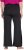 Ulla Popken Split Leg Uv Protective Pants Black - Jeans & Pantaloni Donna Taglie Comode – Plus Size - Jeans e Pantaloni Donna, EU 42-70