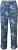 Ulla Popken Patchwork Paisley Elastic Waist Pants Blue - Jeans & Pantaloni Donna Taglie Comode – Plus Size - 