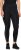 Ulla Popken Cargo Pocket Fleece Lined Sports Leggings Black - Jeans & Pantaloni Donna Taglie Comode – Plus Size - Jeans e Pantaloni Donna, EU 42-70