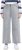 Ulla Popken Embroidered Wide Leg Fringed Hem Jeans Grey - Jeans & Pantaloni Donna Taglie Comode – Plus Size - Jeans e Pantaloni Donna, EU 42-70