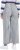 Ulla Popken Embroidered Wide Leg Fringed Hem Jeans Grey - Jeans & Pantaloni Donna Taglie Comode – Plus Size - Jeans e Pantaloni Donna, EU 42-70