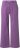 Ulla Popken Purple Fringed Hem Stretch Fit Jeans Lavender - Jeans & Pantaloni Donna Taglie Comode – Plus Size - 