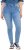 Ulla Popken Drawstring Jeggings Blue Denim - Jeans & Pantaloni Donna Taglie Comode – Plus Size - 