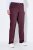 Ulla Popken Thermal Stretch Fit Mony Pants Aubergine - Jeans & Pantaloni Donna Taglie Comode – Plus Size - 