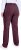 Ulla Popken Thermal Stretch Fit Mony Pants Aubergine - Jeans & Pantaloni Donna Taglie Comode – Plus Size - 