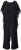 Ulla Popken Layered Chiffon Wrap Jumpsuit Grey - Jeans & Pantaloni Donna Taglie Comode – Plus Size - Jeans e Pantaloni Donna, EU 42-70