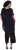 Ulla Popken Layered Chiffon Wrap Jumpsuit Grey - Jeans & Pantaloni Donna Taglie Comode – Plus Size - Jeans e Pantaloni Donna, EU 42-70