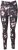 Ulla Popken Abstract Print Quick Dry Sports Leggings Black - Jeans & Pantaloni Donna Taglie Comode – Plus Size - 