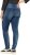 Ulla Popken Decorative Stitched Slim Leg Stretch Fit Jeans Blue Denim - Jeans & Pantaloni Donna Taglie Comode – Plus Size - 
