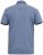D555 Talbot Pique with Jacquard Collar Polo Shirt Blue - Polo - Polo Uomo Taglie Forti