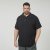 North Latitude 61329 Polo In Maglia Maniche Corte Nero - Polo - Polo Uomo Taglie Forti