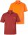 JP1880 Polo Shirts 2-pack Piqué Red Orange - Polo - Polo Uomo Taglie Forti