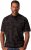 JP1880 Pique with All-over Print Polo Shirt TALL Black - TALL polo - Polo TALL per uomo alto
