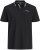 Jack & Jones Blaze Short Sleeve Polo Black - Polo - Polo Uomo Taglie Forti