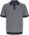 Jack & Jones Blukingsley Knitted Short Sleeve Polo Navy - Camicie - Camicie Taglie Forti Uomo