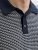 Jack & Jones Blukingsley Knitted Short Sleeve Polo Navy - Camicie - Camicie Taglie Forti Uomo