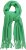 Ulla Popken Trendy Boucle Yarn Fringe Knit Scarf Green - Accessori - 