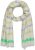Ulla Popken Glitter Effect Scarf Lime - Accessori - 