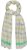 Ulla Popken Glitter Effect Scarf Lime - Accessori - 