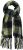 Ulla Popken Plaid Long Fringe Scarf Yellow Green - Accessori - 