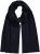 Ulla Popken Textured Speckled Scarf Navy - Accessori - 